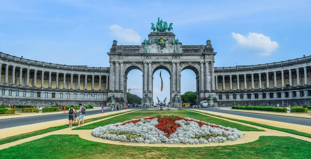 Triumphal Arch in Brussels, Belgium