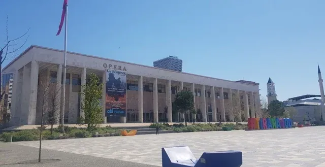 Opera La Boheme in Tirana, Albania