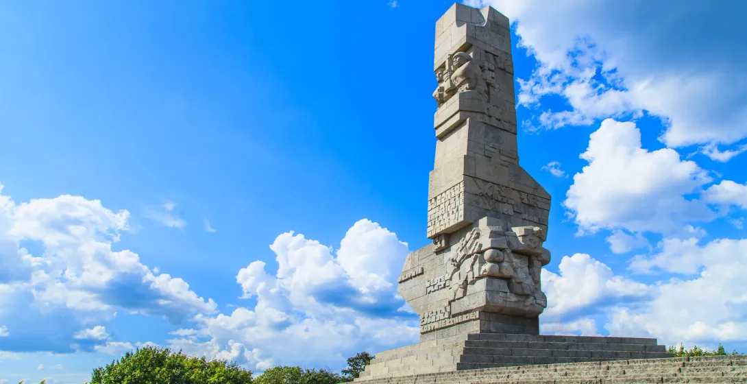 Westerplatte Monument in Gdańsk, Poland