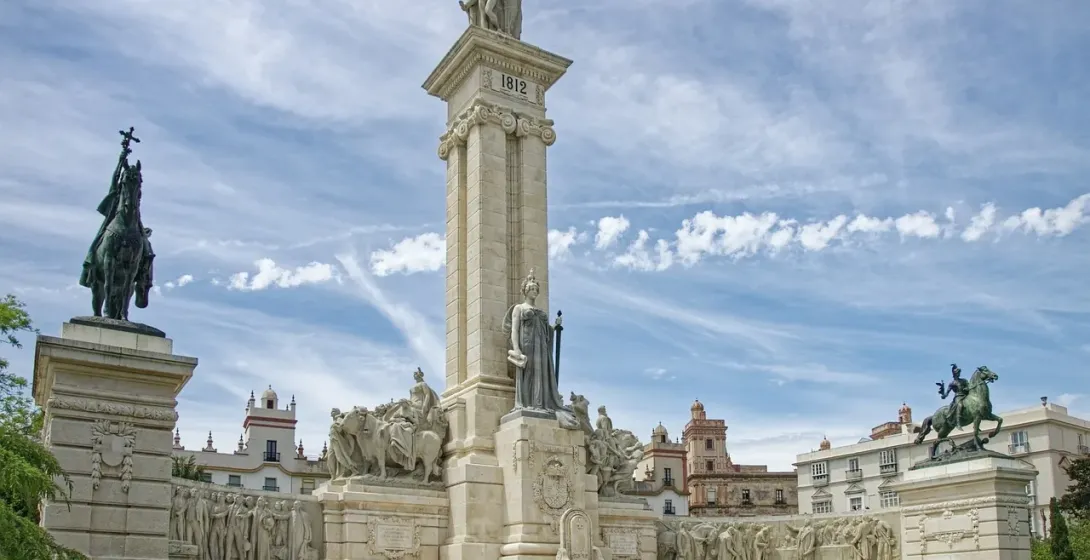 Monument to the 1812 Constitution in Cádiz, Spain.