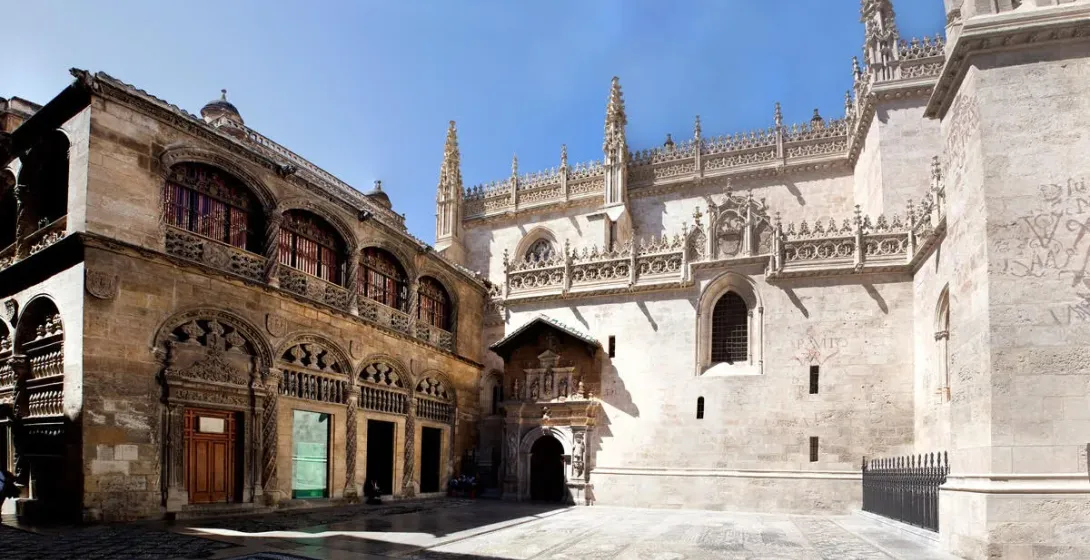 The Royal Chapel of Granada, a stunning example of Gothic architecture in Spain.