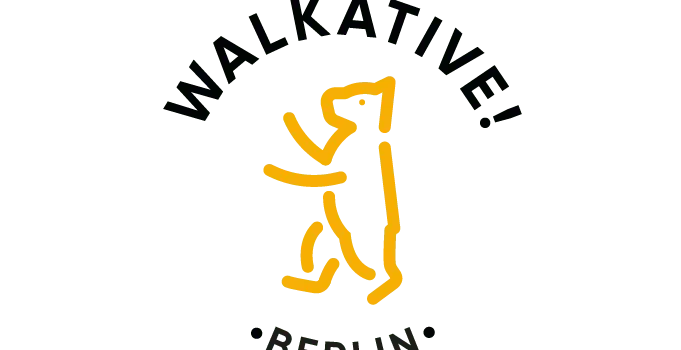 Walkative Berlin logo for walking tours.
