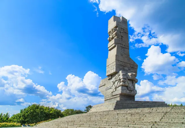 Westerplatte Monument in Gdańsk, Poland