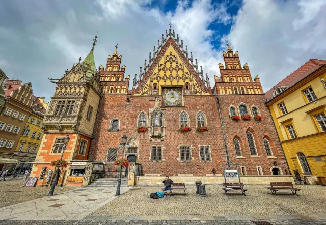 The magnificent Old Town Hall in Wrocław, Poland.
