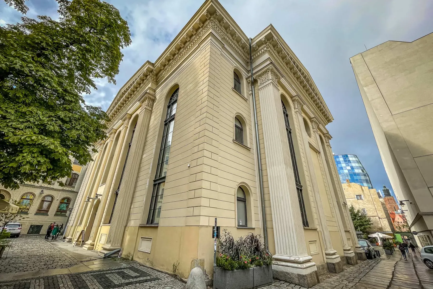 The stunning White Stork Synagogue in Wrocław, Poland.