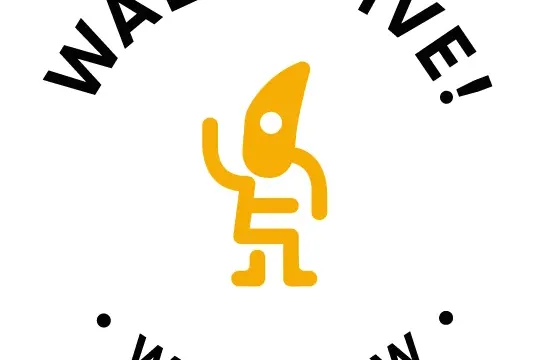 Walkative! Wroclaw walking tour logo.