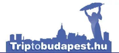 TripToBudapest.hu logo: Budapest skyline with symbolic figure.