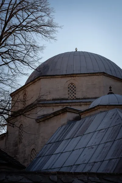 Dome of a historical building in Istanbul, Turkey.
