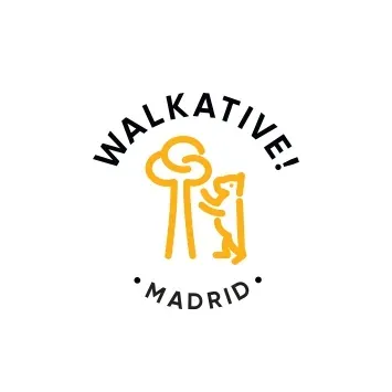 Walkative! Madrid walking tour logo.