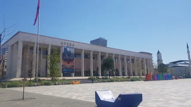 Opera La Boheme in Tirana, Albania