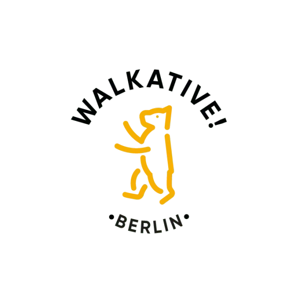 Walkative Berlin logo for walking tours.