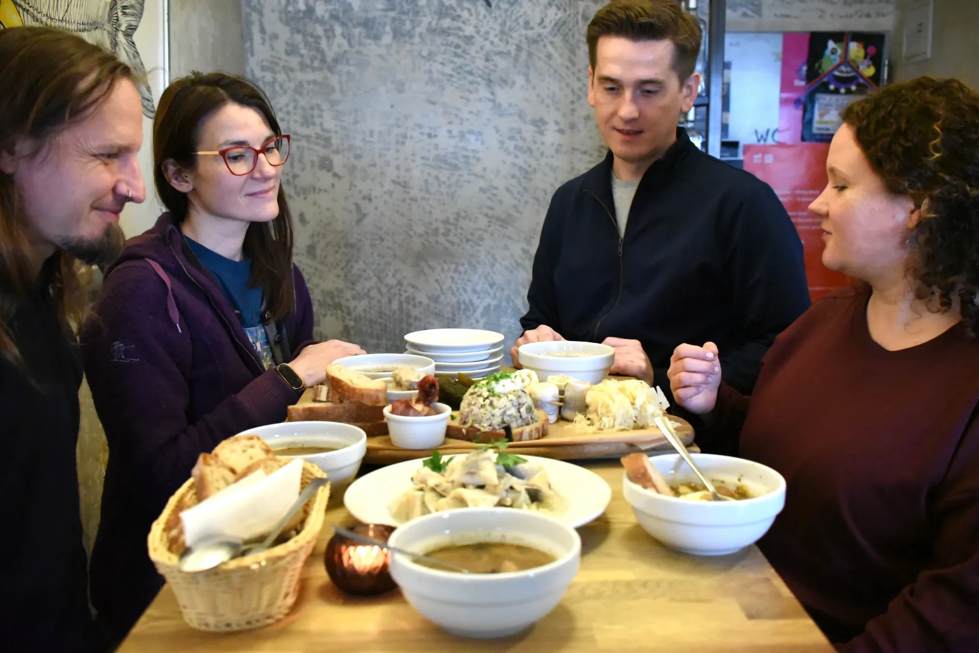 Delicious pierogi at a Krakow Food Tour.