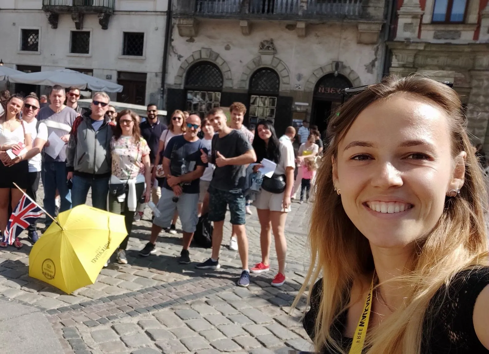 A guided walking tour in Krakow's Old Town.