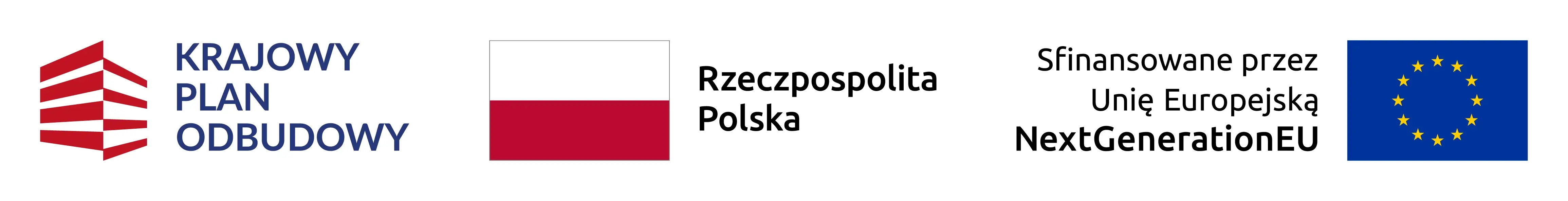 Loga KPO, Rzeczypospolitej Polskiej i Unii Europejskiej